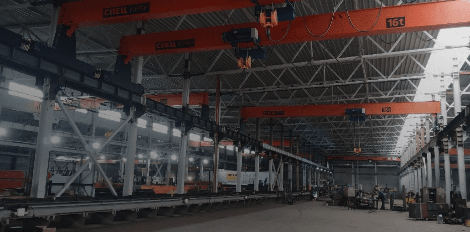 Single-girder support and suspension cranes