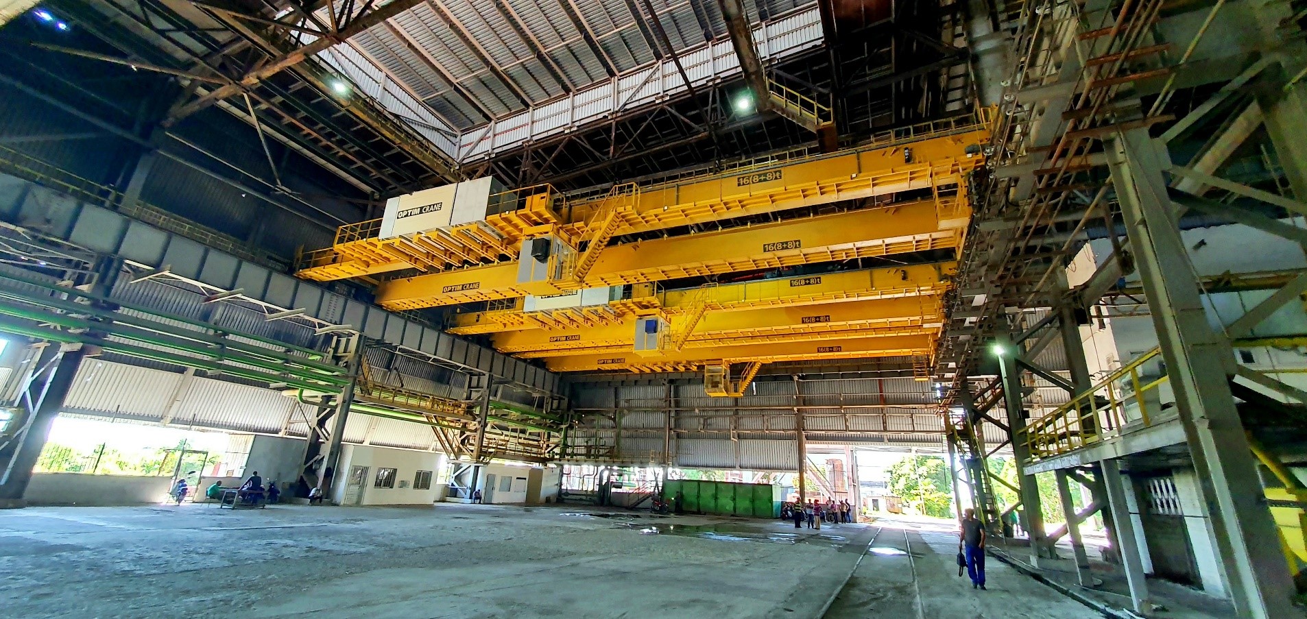 6 cranes manufactured by our company have been put into operation for a large metallurgical enterprise in Latin America.